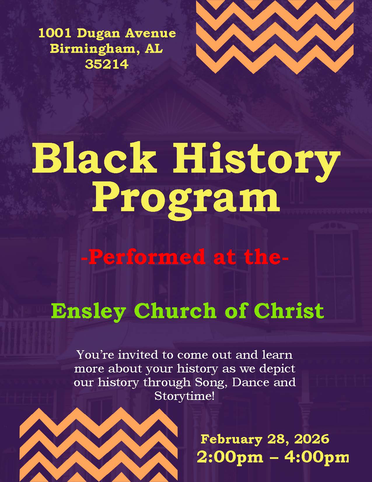 Join us for an artistic expression of Black History Remeberance!